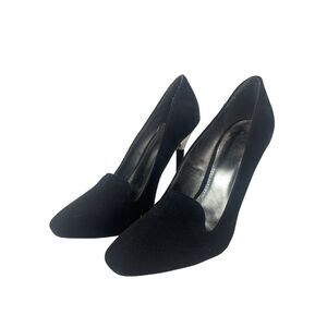 Worthington Women's Black Stiletto suede Heels Size 9M